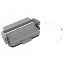 09300165432; Protection cover; Han; size 16B; with latch; thermoplastic; HARTING