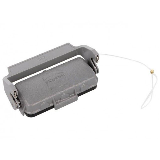 09300165432; Protection cover; Han; size 16B; with latch; thermoplastic; HARTING