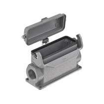 09300242298; Enclosure: for rectangular connectors; Han; size 24B; with latch; HARTING