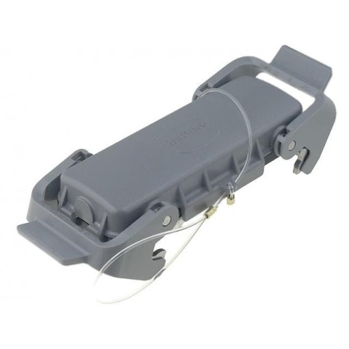 09300245422; Protection cover; Han; size 24B; with double latch; metal; HARTING