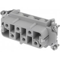 09310062711; Connector: HAN; female; Han; PIN: 6; size 16B; screw terminal; 35A; HARTING