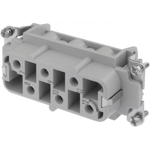 09310062711; Connector: HAN; female; Han; PIN: 6; size 16B; screw terminal; 35A; HARTING