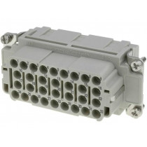 09320323101; Connector: rectangular; female; Han EE; PIN: 32; 32+PE; size 16B; HARTING