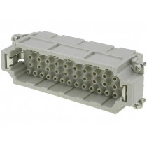 09320463001; Connector: rectangular; male; Han EE; PIN: 46; 46+PE; size 24B; 16A; HARTING