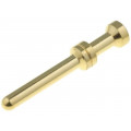 09330006118; Contact; male; 1mm2; Han E; gold-plated; crimped; 16A; copper alloy; HARTING