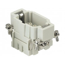 09330062602; Connector: rectangular; male; Han E; PIN: 6; 6+PE; size 6B; crimped; HARTING