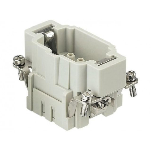 09330062602; Connector: rectangular; male; Han E; PIN: 6; 6+PE; size 6B; crimped; HARTING