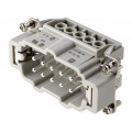 09330102601; Connector: rectangular; male; Han E; PIN: 10; 10+PE; size 10B; 16A; HARTING