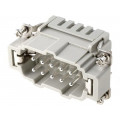 09330102616; Connector: rectangular; male; Han ES; PIN: 10; 10+PE; size 10B; 16A; HARTING