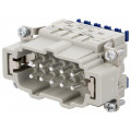 09330102648; Connector: rectangular; male; Han ES Press; PIN: 10; 10+PE; 16A; HARTING