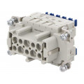09330102748; Connector: rectangular; female; Han ES Press; PIN: 10; 10+PE; 16A; HARTING