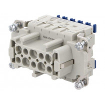 09330102748; Connector: rectangular; female; Han ES Press; PIN: 10; 10+PE; 16A; HARTING