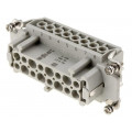 09330162701; Connector: rectangular; female; Han E; PIN: 16; 16+PE; size 16B; HARTING