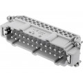 09330242611; Connector: rectangular; male; Han E; PIN: 24; 24+PE; screw terminal; HARTING