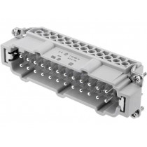 09330242611; Connector: rectangular; male; Han E; PIN: 24; 24+PE; screw terminal; HARTING