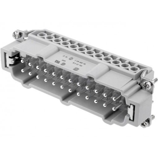 09330242611; Connector: rectangular; male; Han E; PIN: 24; 24+PE; screw terminal; HARTING