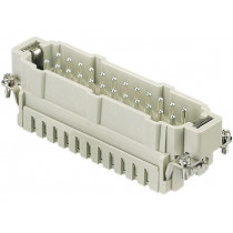 09330242616; Connector: rectangular; male; Han ES; PIN: 24; size 24B; 16A; 500V; HARTING
