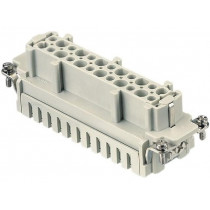 09330242716; Connector: rectangular; female; Han ES; PIN: 24; size 24B; HARTING