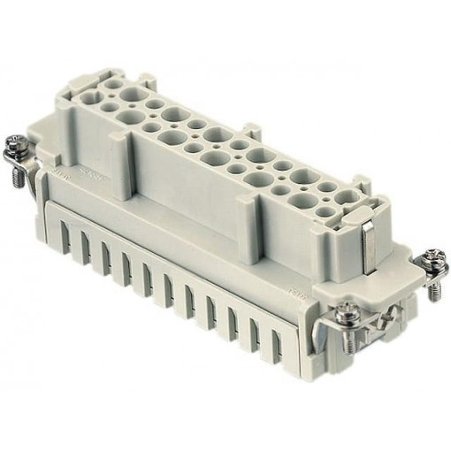 09330242716; Connector: rectangular; female; Han ES; PIN: 24; size 24B; HARTING