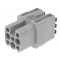 09360082732; Connector: HAN; female; Quick Lock; PIN: 8; size 3A; 10A; 50V; HARTING