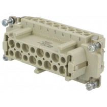 09360162701; Connector: rectangular; female; Han Ex; PIN: 16; 16+PE; size 16B; HARTING