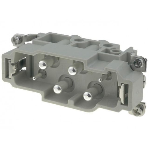 09380062601; Connector: rectangular; male; Han Com; PIN: 6(4+2); size 16B; HARTING