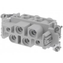 09380062701; Connector: rectangular; female; Han Com; PIN: 6(4+2); size 16B; HARTING