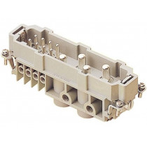 09380122601; Connector: rectangular; male; Han Com; PIN: 12(4+8); size 24B; HARTING