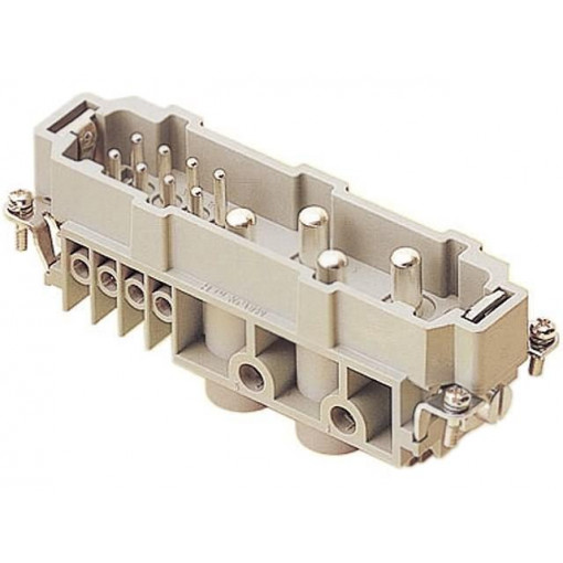 09380122601; Connector: rectangular; male; Han Com; PIN: 12(4+8); size 24B; HARTING