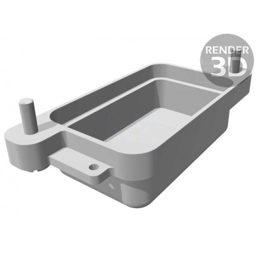 09400065411; Protection cover; Han HPR; size 6B; screws; HARTING