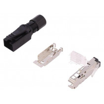 09451511120; Plug; RJ45; PIN: 4; Cat: 5; shielded; Layout: 8p4c; Øcable: 4.5÷8mm; HARTING