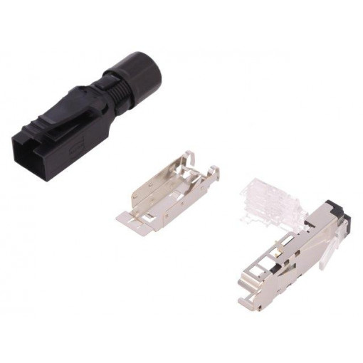 09451511120; Plug; RJ45; PIN: 4; Cat: 5; shielded; Layout: 8p4c; Øcable: 4.5÷8mm; HARTING