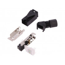 09451511121; Plug; RJ45; PIN: 4; Cat: 5; shielded; Layout: 8p4c; Øcable: 4.5÷8mm; HARTING