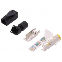 09451511561; Plug; RJ45; PIN: 8; Cat: 6; shielded; Layout: 8p8c; Øcable: 4.5÷9mm; HARTING