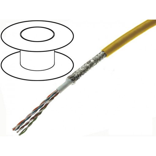09456000240; Wire; S/FTP; industrial Ethernet; 5; stranded; Cu; 4x2x26AWG; PVC; HARTING 09456000240; Wire; S/FTP; industrial Ethernet; 5; stranded; Cu; 4x2x26AWG; PVC; HARTING