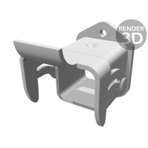 09620030301; Enclosure: for rectangular connectors; Han; size 3A; with latch; HARTING