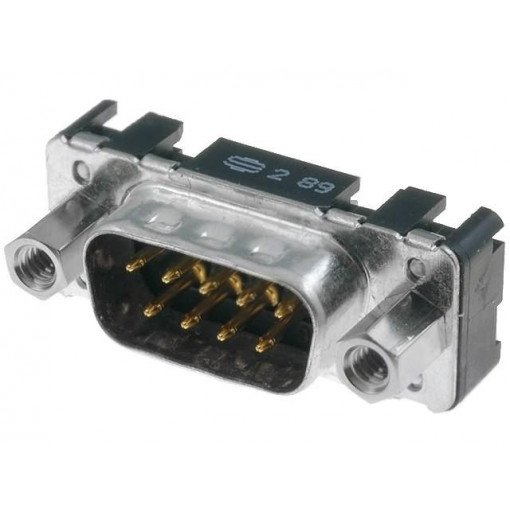 09651616713; D-Sub; PIN: 9; socket; male; straight; THT; UNC4-40; HARTING