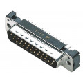 09654216701; D-Sub; PIN: 37; socket; male; straight; THT; M3; HARTING 09654216701; D-Sub; PIN: 37; socket; male; straight; THT; M3; HARTING