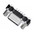 09661117502; D-Sub; PIN: 9; socket; female; straight; THT; M3; Locking: screws; HARTING 09661117502; D-Sub; PIN: 9; socket; female; straight; THT; M3; Locking: screws; HARTING