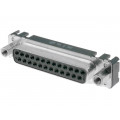 09663516513; D-Sub; PIN: 25; socket; female; straight; THT; UNC4-40; HARTING 09663516513; D-Sub; PIN: 25; socket; female; straight; THT; UNC4-40; HARTING