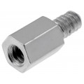 09670009972; Threaded head screw; UNC4-40; Screw length: 11m; HARTING