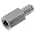 09670009974; Threaded head screw; M3,UNC4-40; Screw length: 11m; HARTING
