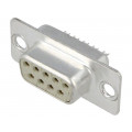 09670094715; D-Sub; PIN: 9; plug; female; soldering; Type: turned contacts; HARTING 09670094715; D-Sub; PIN: 9; plug; female; soldering; Type: turned contacts; HARTING