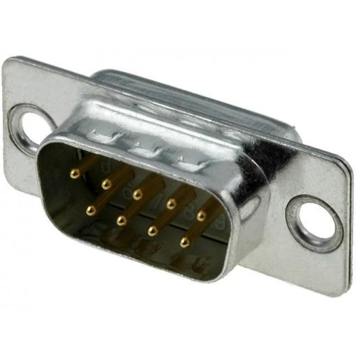 09670095615; D-Sub; PIN: 9; plug; male; soldering; Type: turned contacts; HARTING