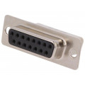 09670154701; D-Sub; PIN: 15; plug; female; Type: w/o contacts; HARTING 09670154701; D-Sub; PIN: 15; plug; female; Type: w/o contacts; HARTING