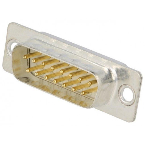 09670155604; D-Sub; PIN: 15; plug; male; soldering; Type: turned contacts; HARTING