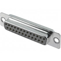 09670254704; D-Sub; PIN: 25; plug; female; soldering; Type: turned contacts; HARTING