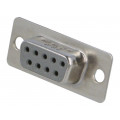 09672094704; D-Sub; PIN: 9; plug; female; soldering; Type: turned contacts; HARTING 09672094704; D-Sub; PIN: 9; plug; female; soldering; Type: turned contacts; HARTING
