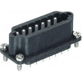 09700142613; Connector: rectangular; female; Han Staf; PIN: 14; size 10A; 10A; HARTING