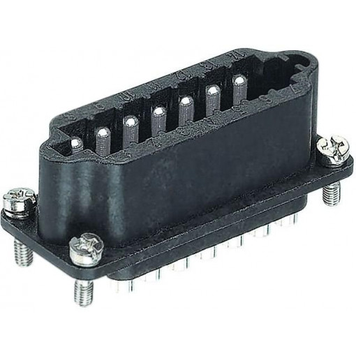 09700142613; Connector: rectangular; female; Han Staf; PIN: 14; size 10A; 10A; HARTING